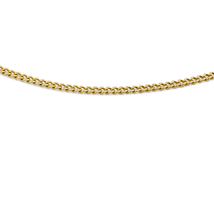 9ct gold 2.9g 17 inch curb Chain